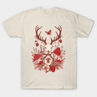 Cottagecore Aesthetics Deer T-Shirt